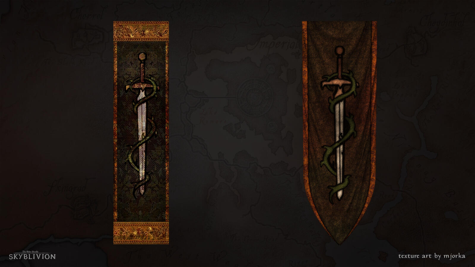 Skyblivion // Knights of the Thorn banner texture