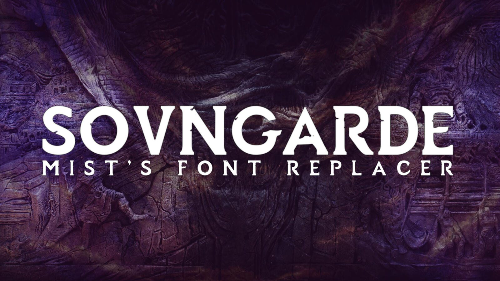 Sovngarde, rugged norse typeface